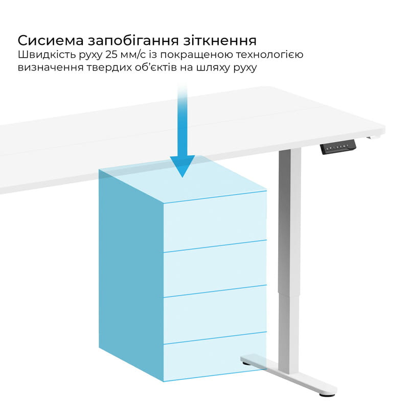 Компьютерный стол OfficePro ODE1880W