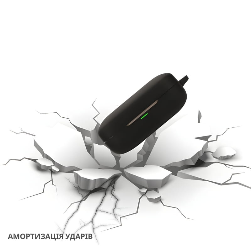 Чехол BeCover Silicon для Realme Buds Air 7 Pro Black (714814)