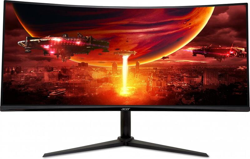 Монитор Acer 34" ED340CUJ0bmiipx (UM.CE0EE.001) VA Black Curved 120Hz