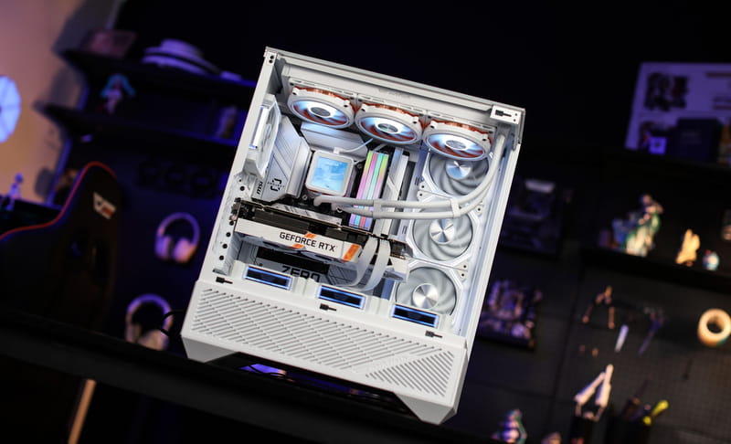 Корпус DarkFlash DY460 White