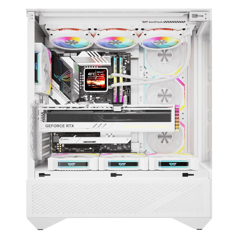 Корпус DarkFlash DY460 White