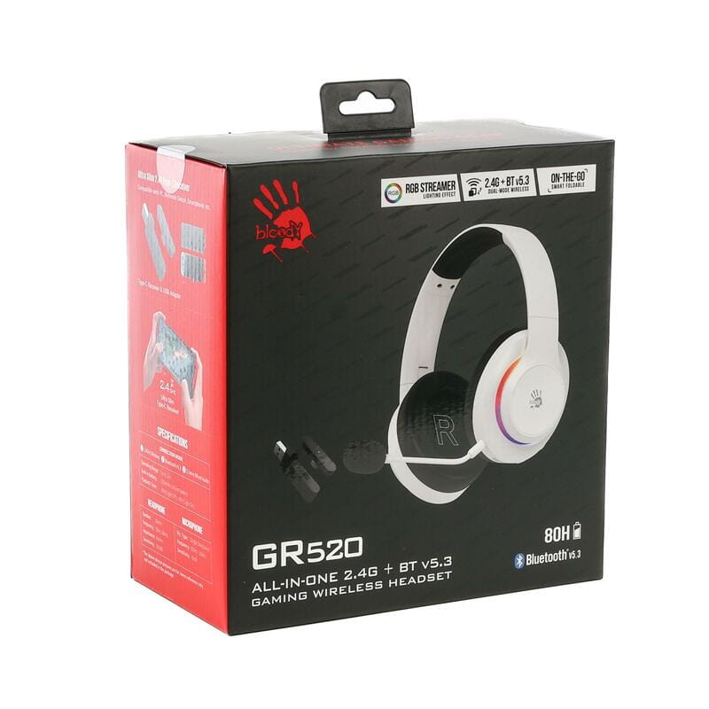 Bluetooth-гарнітура Bloody GR520 White