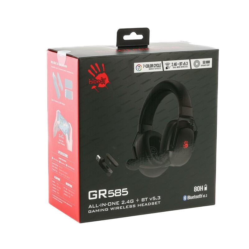 Bluetooth-гарнітура Bloody GR585 Black