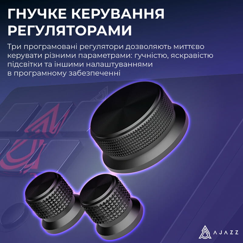 Контроллер для стриминга Ajazz AKP03E USB Black