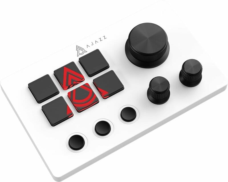 Контроллер для стриминга Ajazz AKP03E USB White