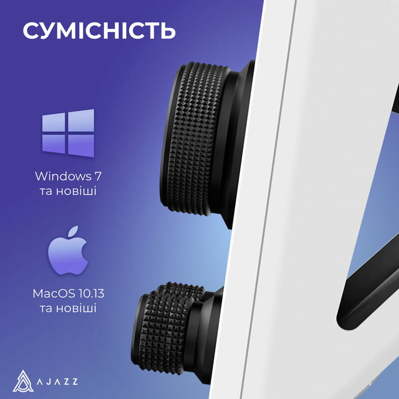 Контроллер для стриминга Ajazz AKP03E USB White