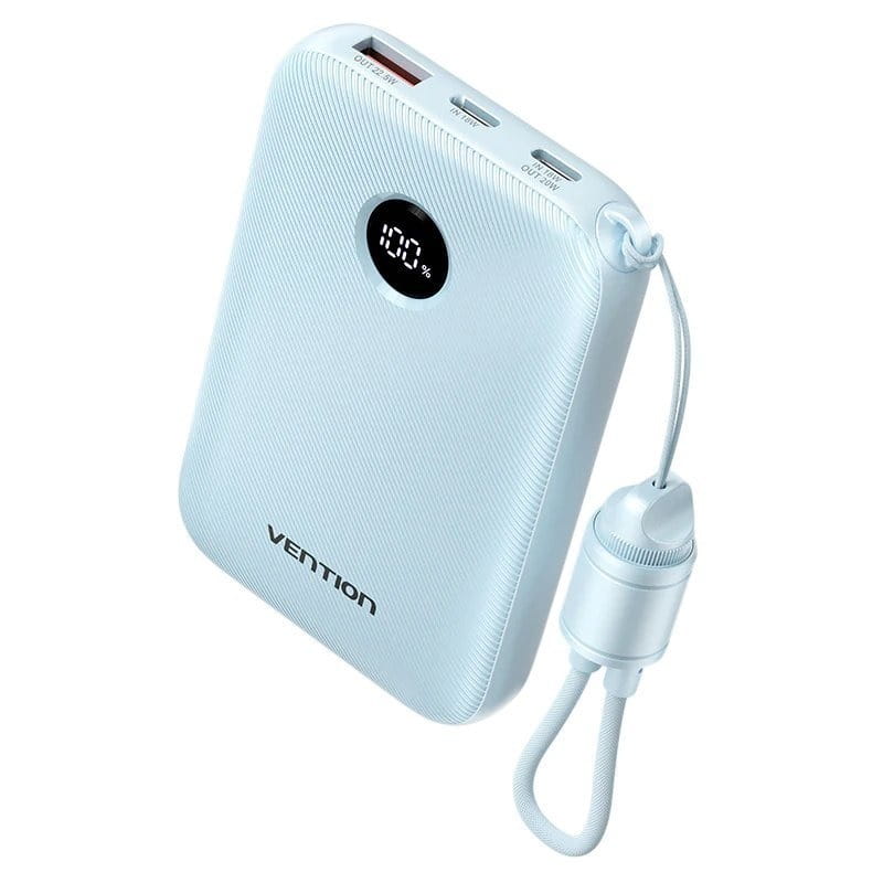 Универсальная мобильная батарея Vention 10000mAh 22.5W Blue (FKAL0-C)