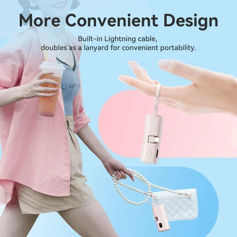 Универсальная мобильная батарея Vention 4800mAh 22.5W Blue (FHQL0)