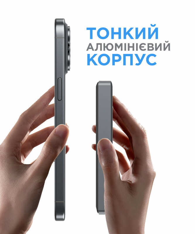 Универсальная мобильная батарея Sigma mobile X-power SI10A7QL-MAG 10000mAh Grey