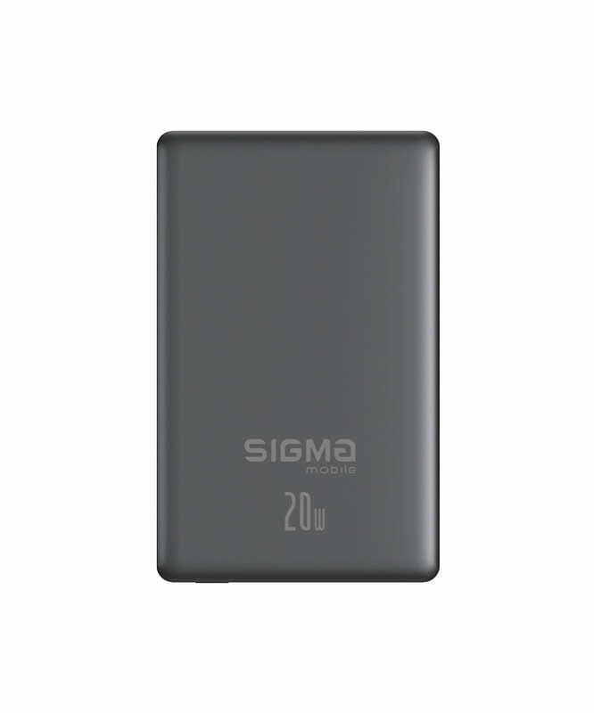 Универсальная мобильная батарея Sigma mobile X-power SI10A7QL-MAG 10000mAh Grey