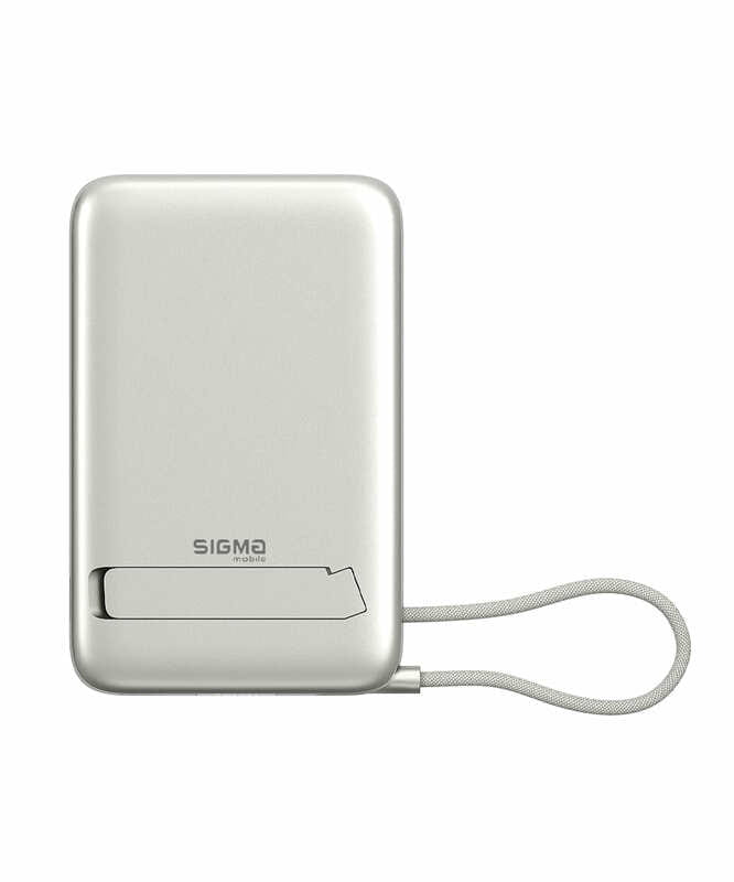 Универсальная мобильная батарея Sigma mobile X-power SI10A8QL-MAG 10000mAh Silver