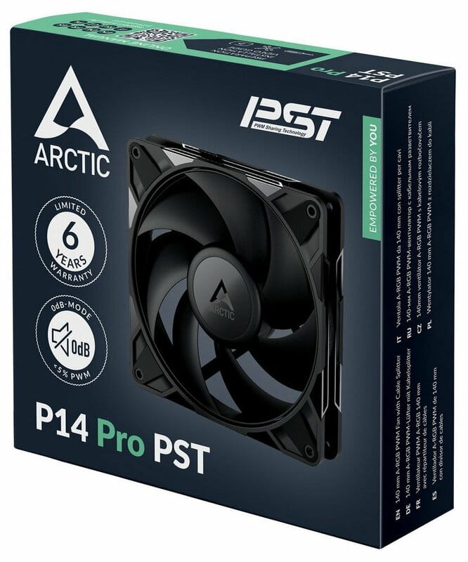 Вентилятор Arctic P14 Pro PST (ACFAN00314A)