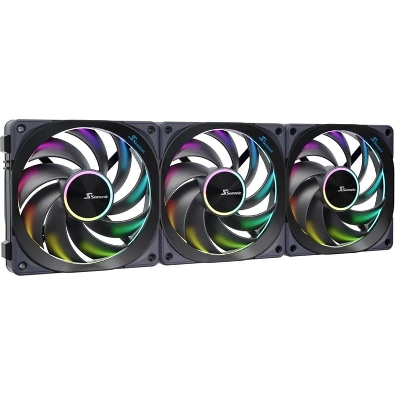 Вентилятор Seasonic MagFlow-ARGB-3 Black