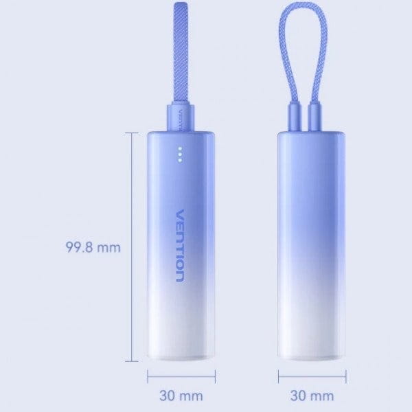 Универсальная мобильная батарея Vention 5000mAh 20W Gradient Blue (FHWL0)