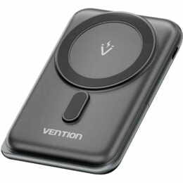 Універсальна мобільна батарея Vention Magnetic Wireless 10000mAh 20W Black (FHNB0)