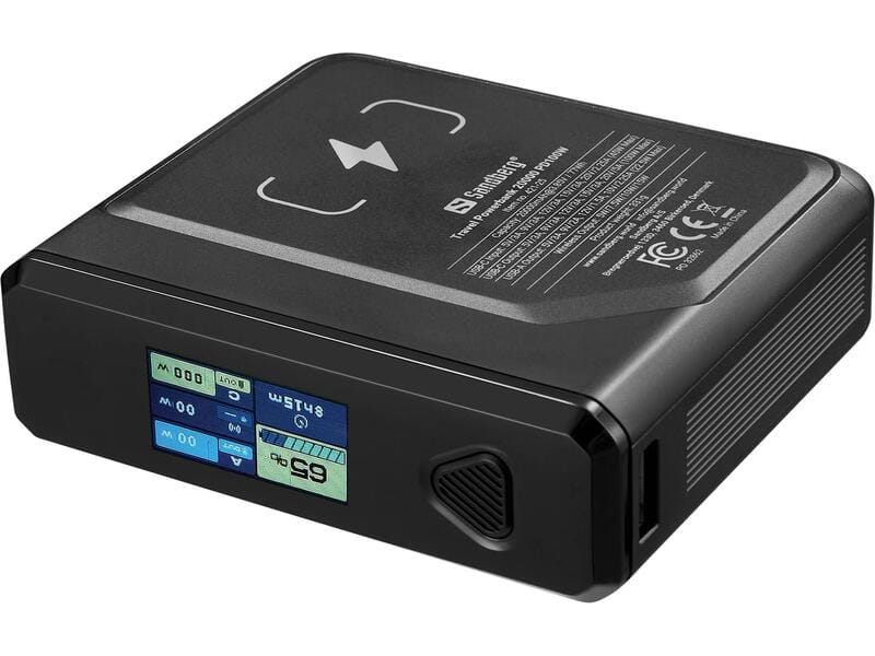 Универсальная мобильная батарея Sandberg Travel Powerbank 20000mAh 100W Black (421-25)