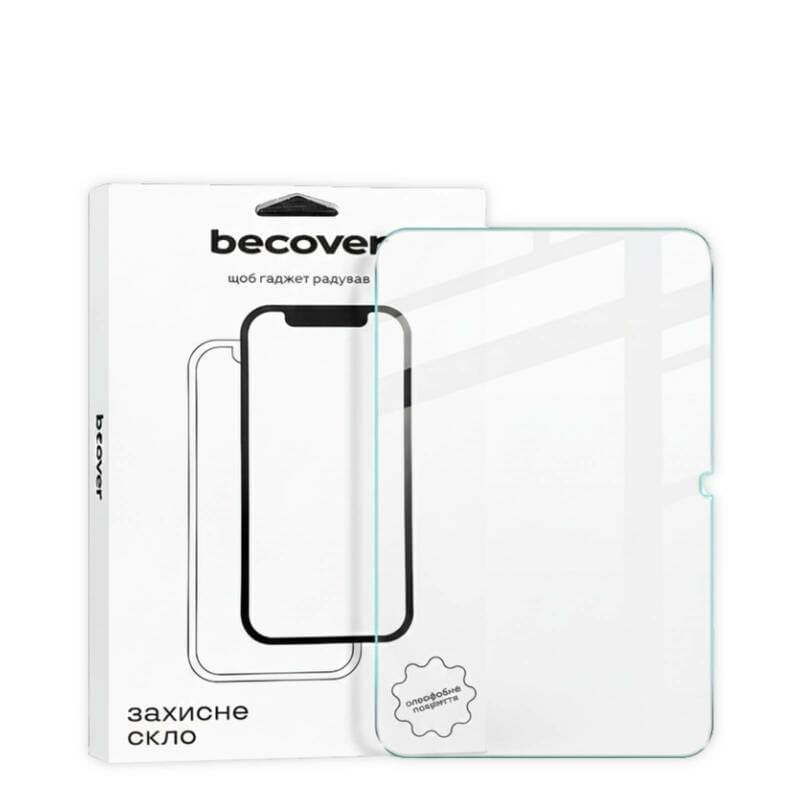 Захисне скло BeCover 3D Edge Full Cover для Apple iPad 10.9" (2022/2024)/iPad А16 2025 11" (714773)