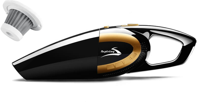 Автомобильный пылесос Aspiring Dust 2 Black (DU5500ABS)