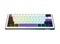 Фото - Клавиатура беспроводная Hator Hellyberry HK60 Wireless White/Violet | click.ua