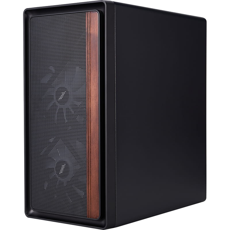 Корпус 1stPlayer WD1-BK-3F1 Black