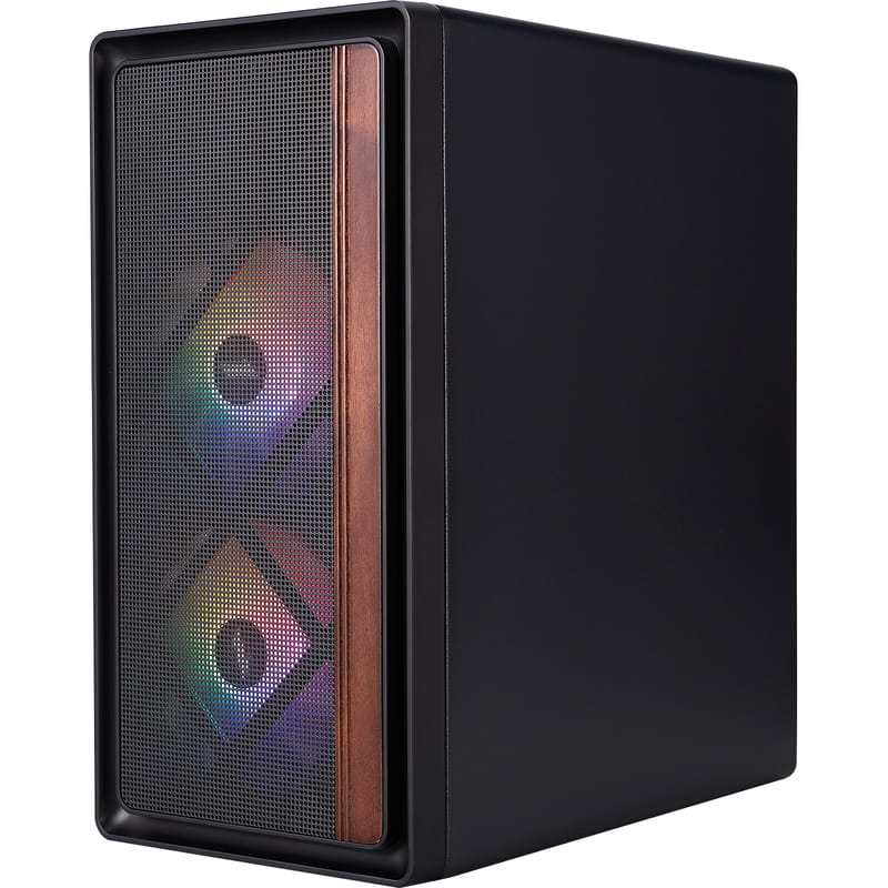 Корпус 1stPlayer WD1-BK-3F1 Black