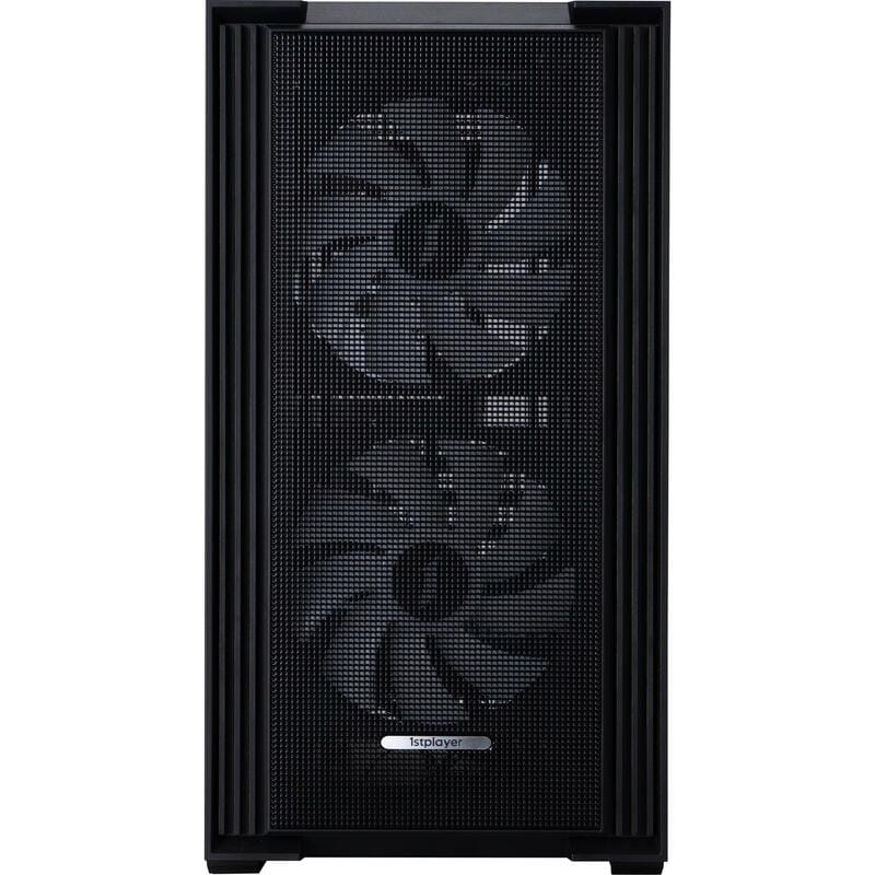 Корпус 1stPlayer AU6-BK-2FA7-14-2FA7R-1FA7 Black