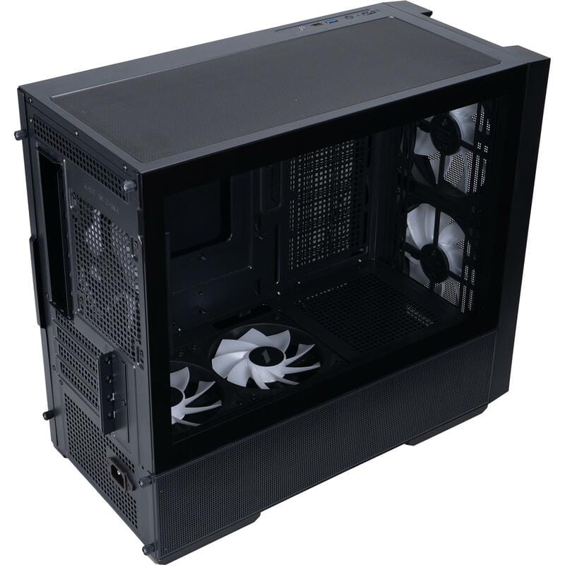 Корпус 1stPlayer AU6-BK-2FA7-14-2FA7R-1FA7 Black