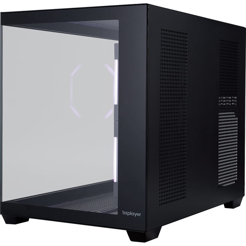 Корпус 1stPlayer BV6-BK-2FH7R-1FH7 Black