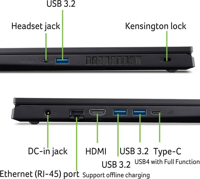 Ноутбук Acer Nitro V 15 AI ANV15-42-R2DH (NH.QV4EU.007) Black