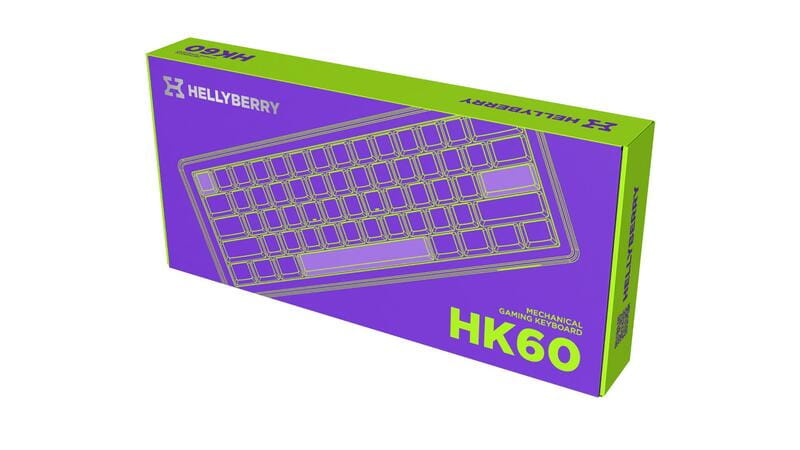 Клавиатура Hator Hellyberry HK60 Black-White