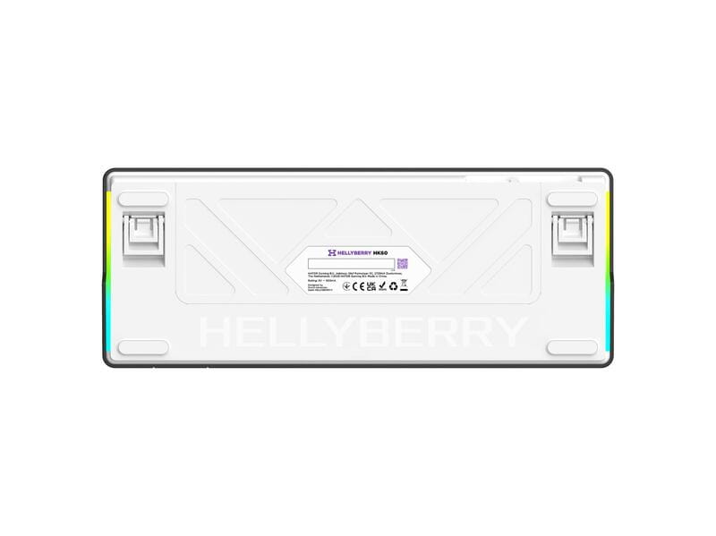 Клавиатура Hator Hellyberry HK60 Black-White