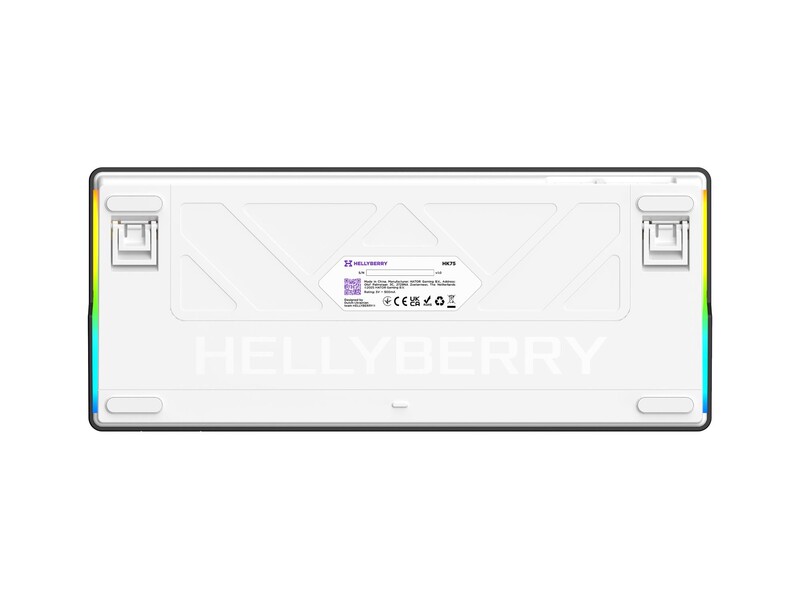 Клавиатура Hator Hellyberry HK75 White/Violet