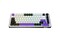 Фото - Клавиатура беспроводная Hator Hellyberry HK75 Wireless White/Violet | click.ua