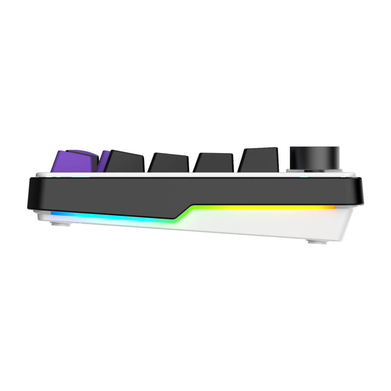 Клавіатура бездротова Hator Hellyberry HK75 Wireless White/Violet