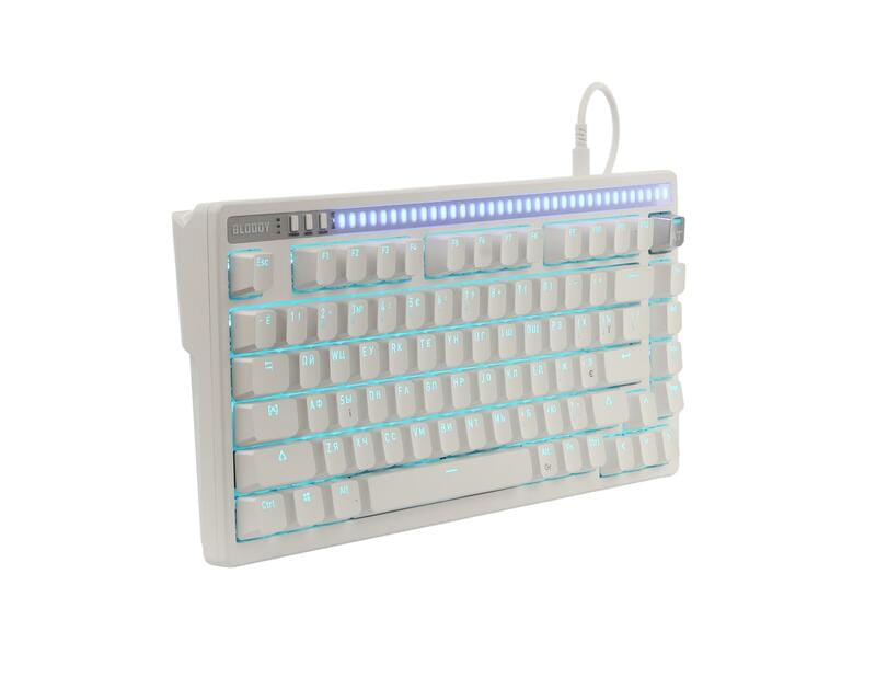 Клавіатура Bloody AT75 White