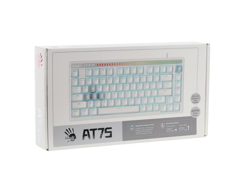 Клавіатура Bloody AT75 White