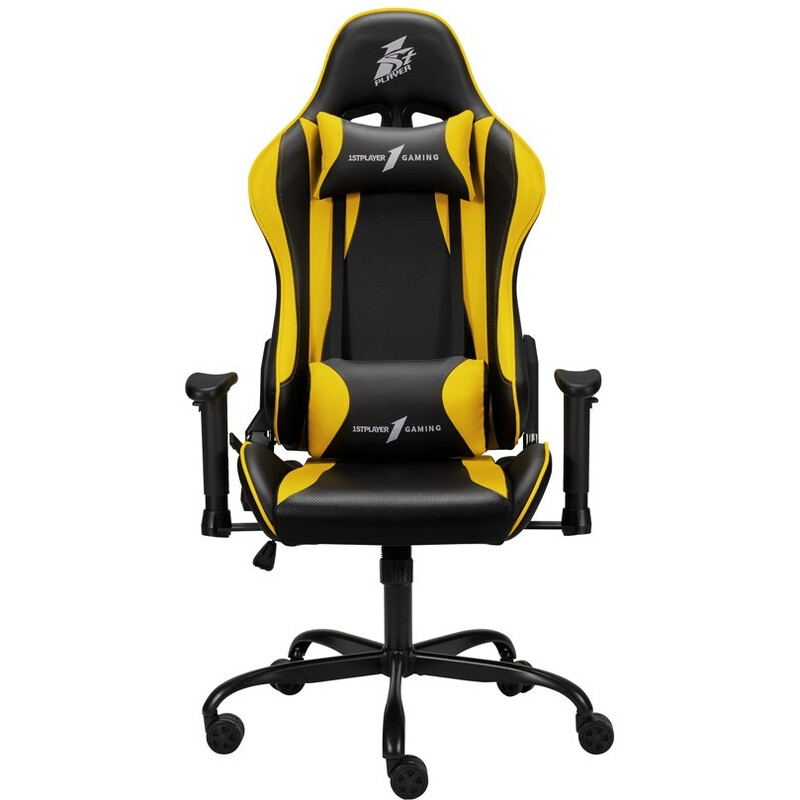 Крісло для геймерів 1stPlayer S01 Black/Yellow
