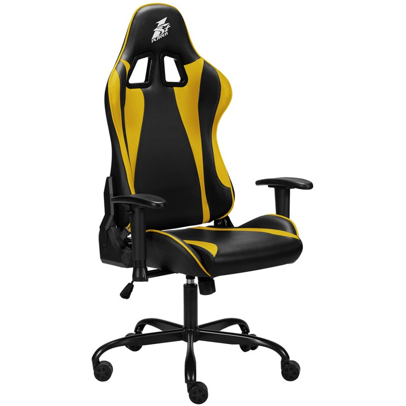 Крісло для геймерів 1stPlayer S01 Black/Yellow
