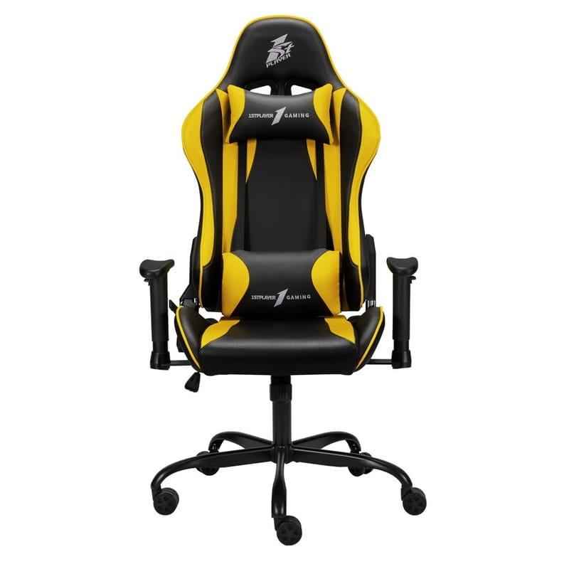 Кресло для геймеров 1stPlayer S01 Black/Yellow