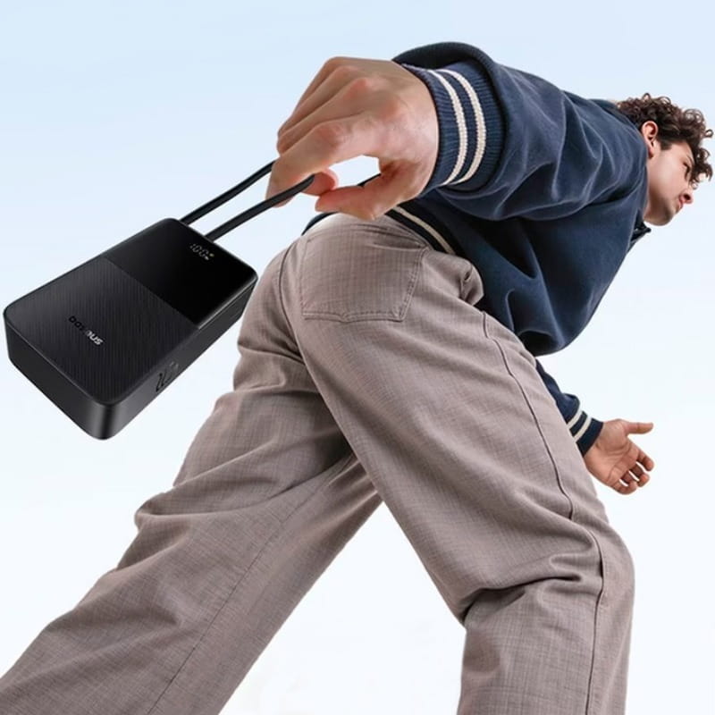 Универсальная мобильная батарея Baseus EnerFill FC51 Bipow 2 Pro 20000mAh 22.5W Black (E0027701)