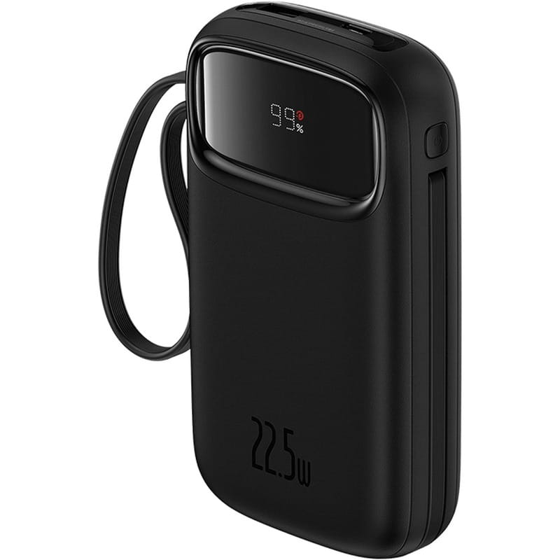 Универсальная мобильная батарея Baseus Qpow2 20000mAh 22.5W Black (P10055002113-00)