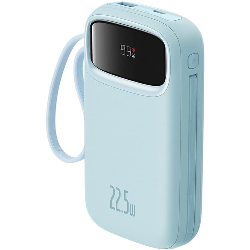 Универсальная мобильная батарея Baseus Qpow2 20000mAh 22.5W Blue (P10055002313-00)