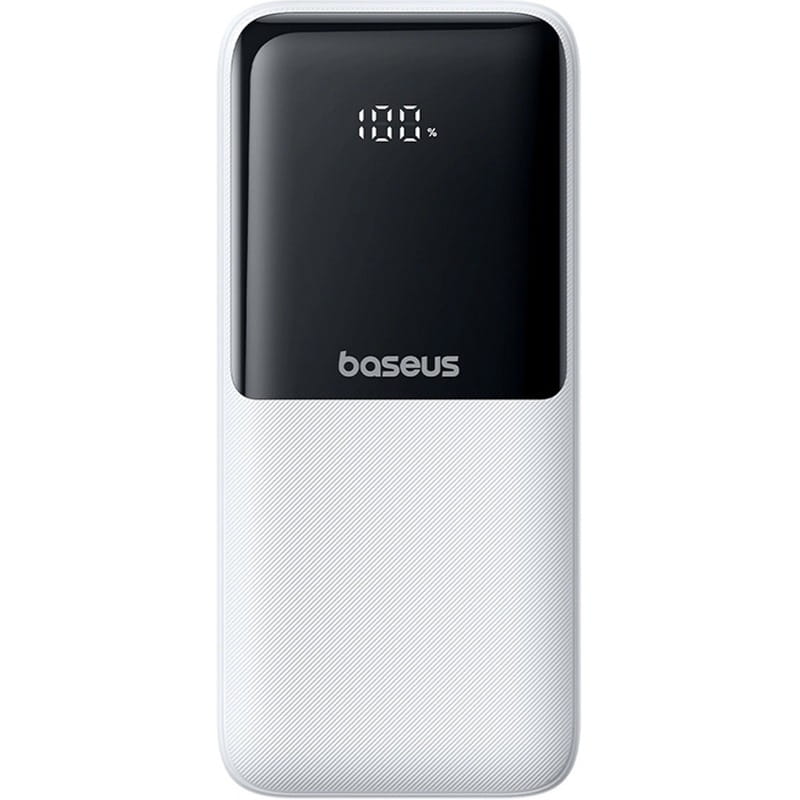 Универсальная мобильная батарея Baseus Lipow 20000mAh 22.5W White (P10079102213-00)