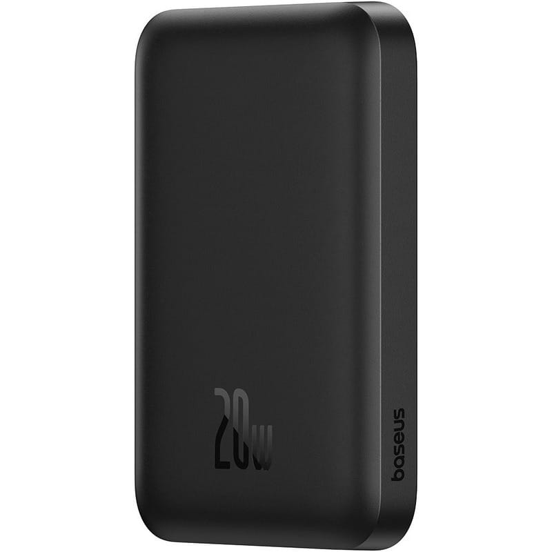 Универсальная мобильная батарея Baseus Magnetic Mini Air 6000mAh 20W Black (P10059002113-00)