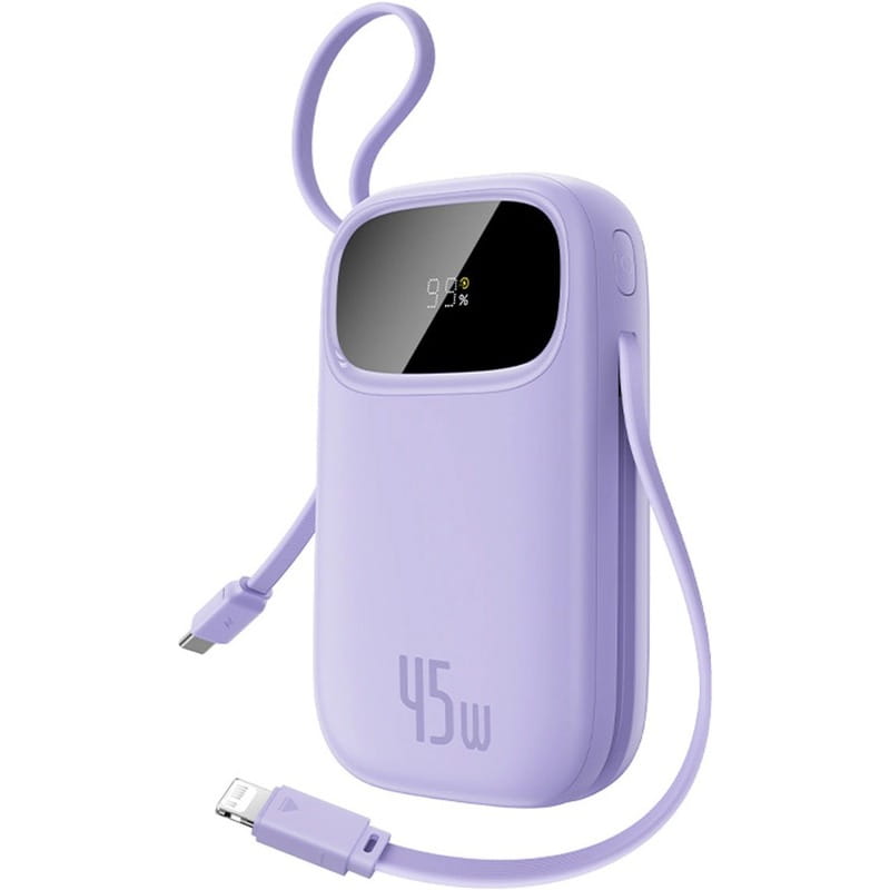 Универсальная мобильная батарея Baseus EnerFill FC31 Qpow 3 20000mAh 45W Purple (E0028D02)