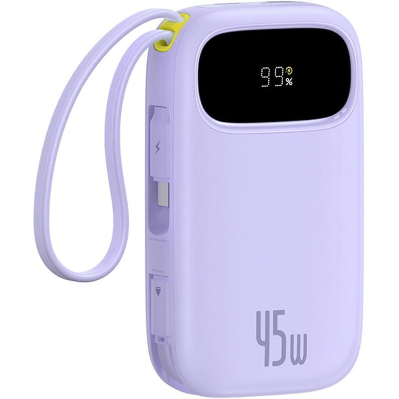 Универсальная мобильная батарея Baseus EnerFill FC31 Qpow 3 20000mAh 45W Purple (E0028D02)