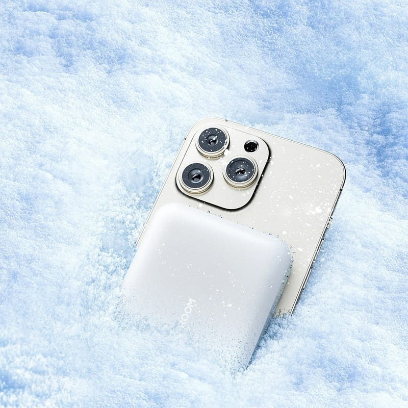 Універсальна мобільна батарея Joyroom Magnetic Wireless JR-W020 10000mAh 20W White (6941237119698)