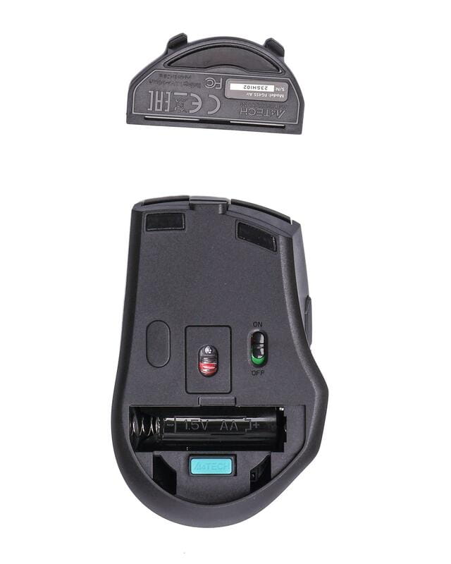 Комплект (клавіатура, мишка) бездротовий A4Tech Fstyler FG2400 Air2 Black