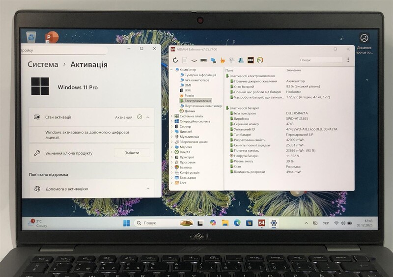 Ноутбук Dell Latitude 5420 / 14" FullHD IPS / i5-10310U / 16GB / 256GB SSD / Win11Pro / Backlight / сканер отпечатка - Б/у