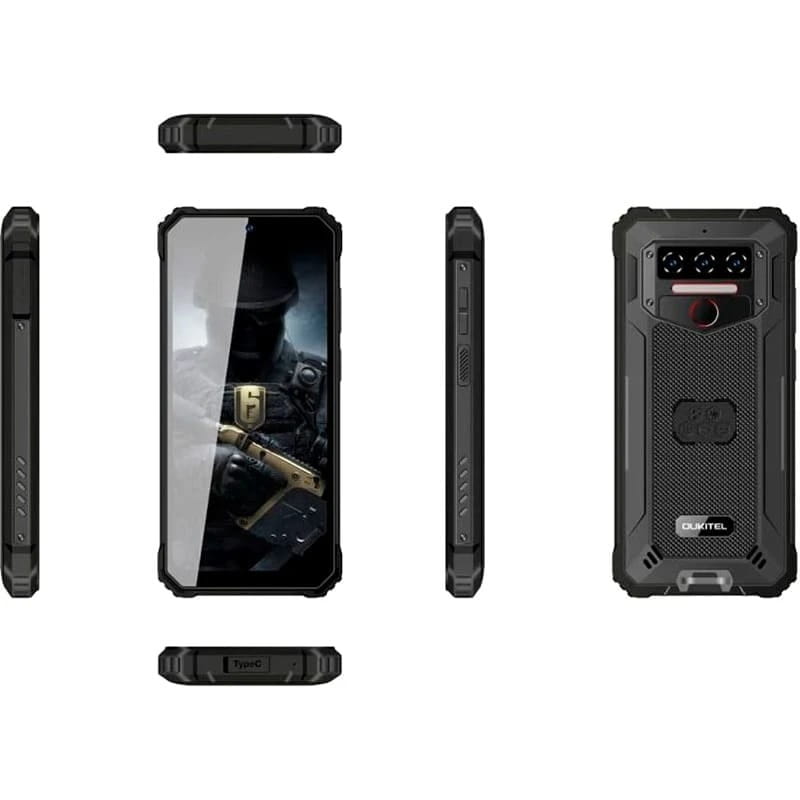 Смартфон Oukitel WP23 Plus 8/256GB Midnight Black (6931940794367)